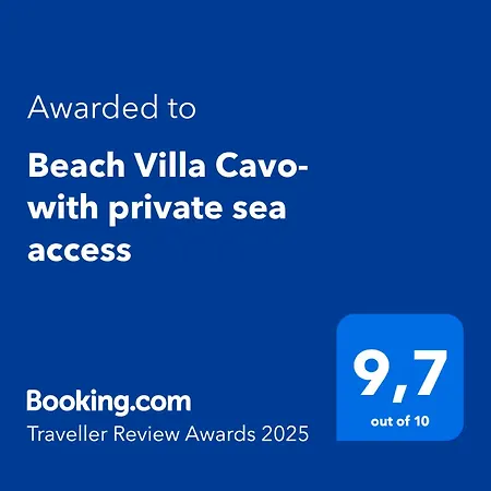 Villa Cavo - With Direct Sea Access Marathiás