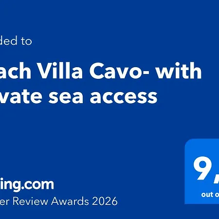 Cavo - With Direct Sea Access Marathiás