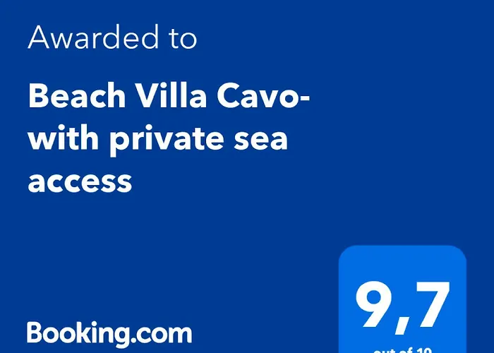 Villa Cavo- With Private Sea Access Marathiás
